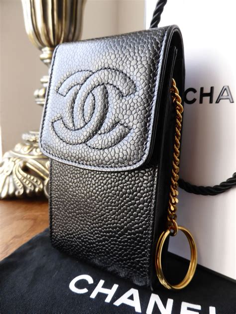 chanel cell phone|chanel phone case pouch.